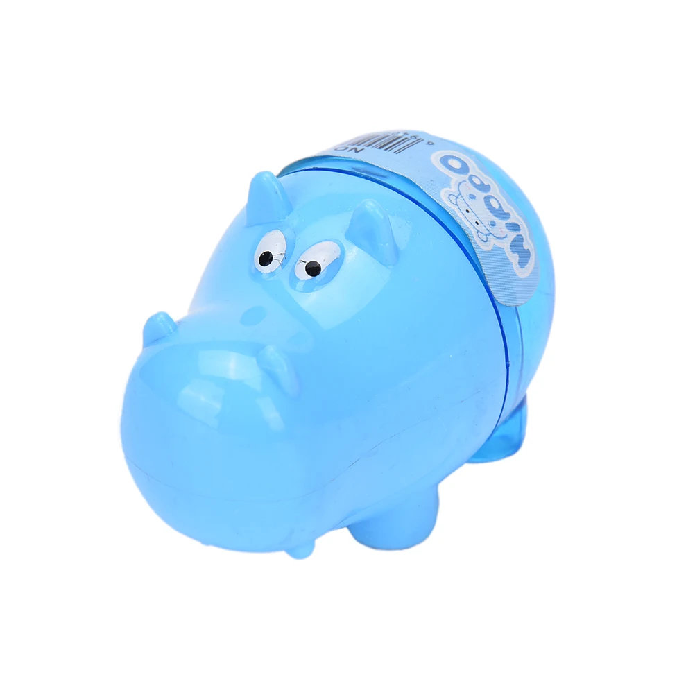 1 шт. прекрасный креативный цвет в форме бегемота животное мини точилка для