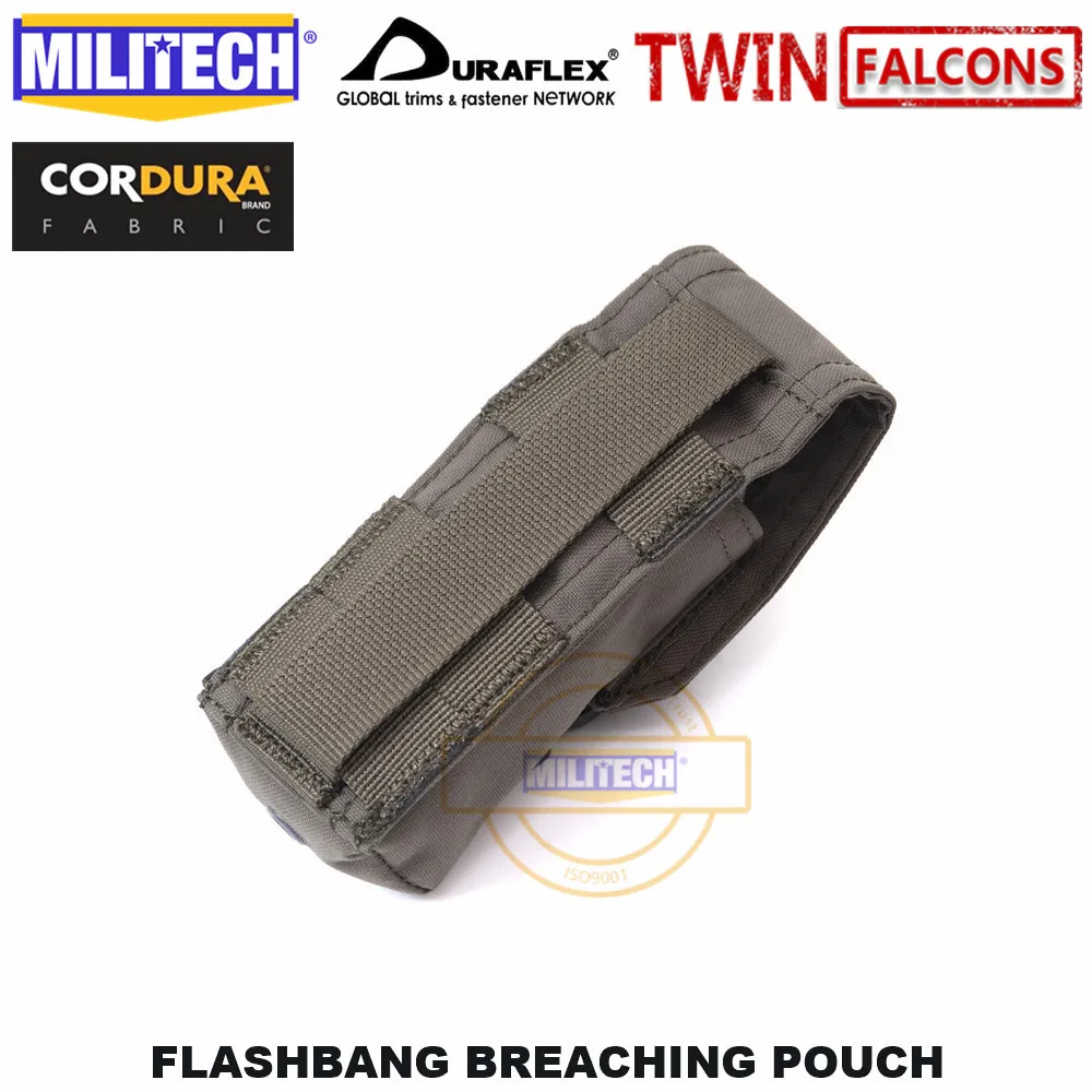 MILITECH Тактический Flashbang Breaching сумка TWINFALCONS TW Delustered 500D Cordura сделано аксессуары сумка TYR дымовая шашка чехол