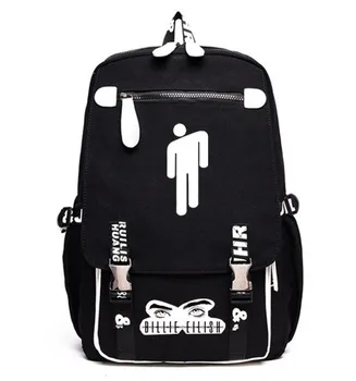 

New Billie Eilish Backpacks Women/Men's School Bags Laptop Travel Bags Teenage Notebook Backpack Fashion mochila escolar