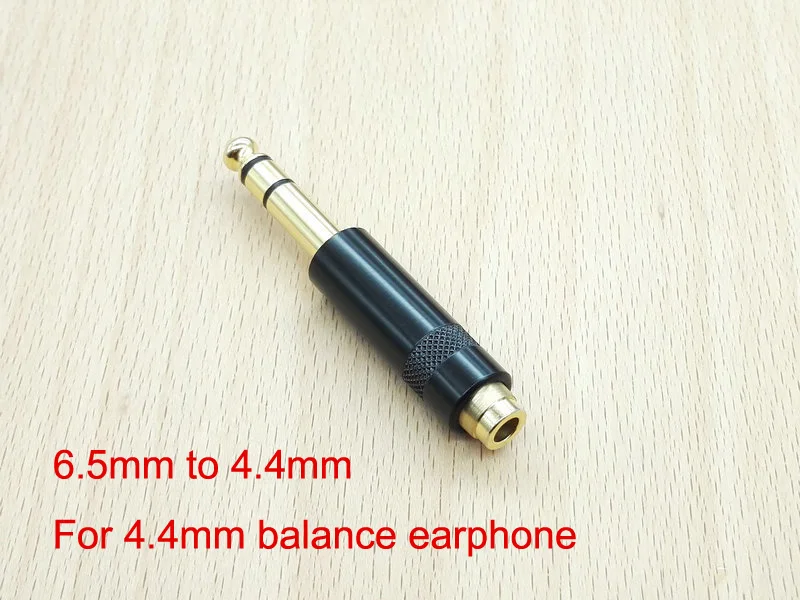 Adaptador macho 4.4mm fêmea para 6.35mm 1