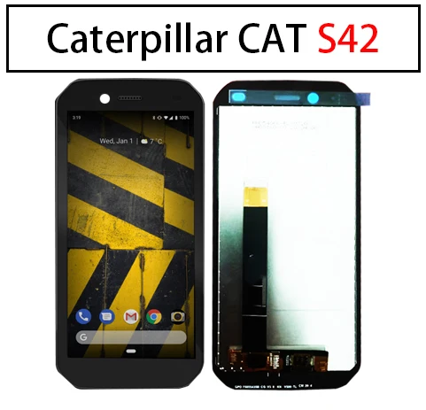 5 "дюймовый ЖК-дисплей Caterpillar CAT S42 + кодирующий преобразователь сенсорного