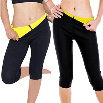 

Women Sporty Shaper Pants Thermo Neoprene Slimming Fit Sweat Sauna Tranning Pant Body Shaper Gym Pant