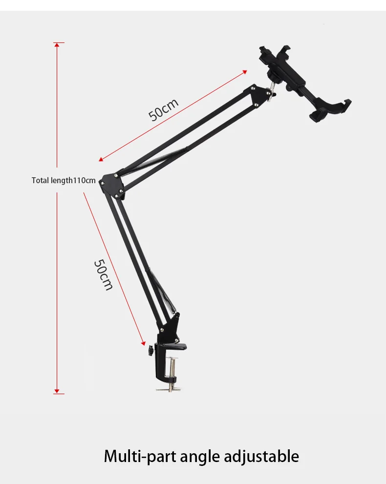 Регулируемая подставка-держатель для планшета 6-11 дюймов, для IPad 2, 3, 4 Air Mini для samsung Xiaomi, ленивая кровать, Настольный держатель, крепление для планшета, подставка для ПК