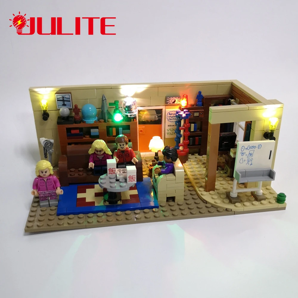 Kit de luz LED para 21302 e 16024 Conjunto de blocos de teoria Big