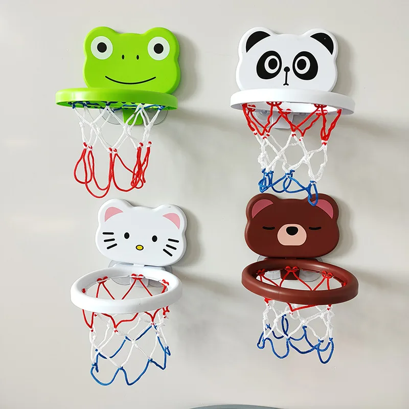 Baby Mini Shooting Basket Bathtub Toy Basketball Backboard With 3 Balls