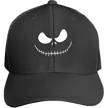 Jack Skellington мужская Кепка из саржи Регулируемая остроконечная шляпа-сэндвич