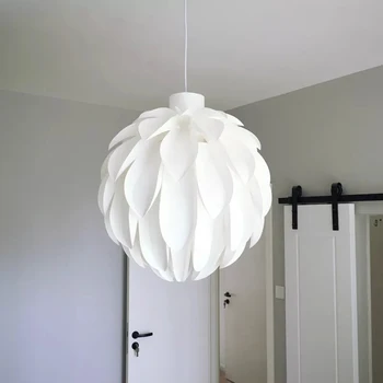 

Denmark petal pendant light for dining room kitchen nordic Dia 40-60cm PVC pine cone creative restaurant bar cafe hanging lamps