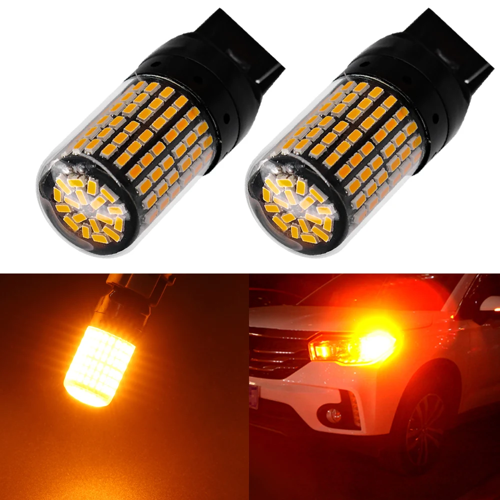 YUNPICAR супер яркая низкая мощность 3014 чипсет 144 SMD 1156 BA15S светодиодный свет сигнальная Поворотная лампа мигающие лампы, боковые габаритные огни