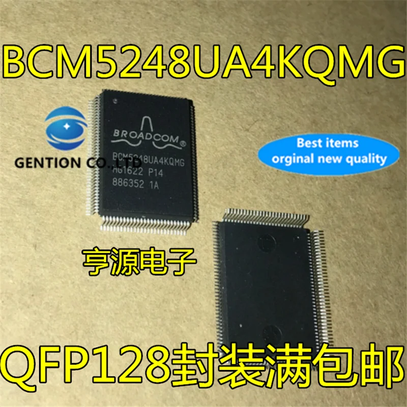 

5Pcs BCM5248UA4KQMG BCM5248UA4KQMG-P14 QFP128 in stock 100% new and original