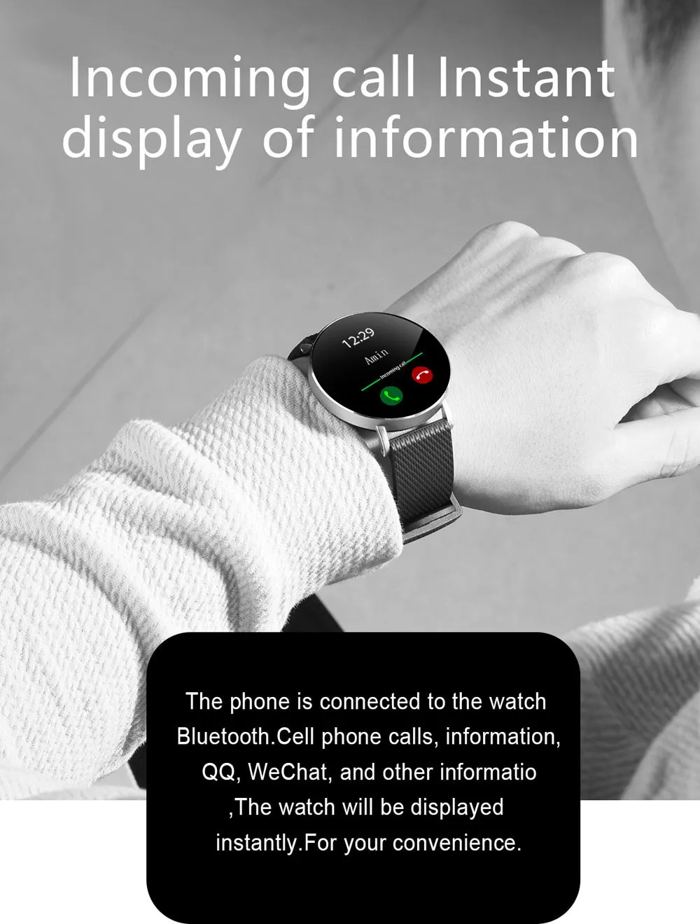 Модные женские Смарт-часы IP67, водонепроницаемые, для обнаружения сна, для измерения сердечного ритма, кровяного давления, умные часы для мужчин
