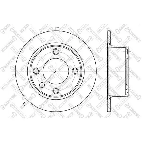 Disc brake rear lamp Citroen Xantia 1.6-3.0 93 STELLOX 6020 | Автомобили и мотоциклы