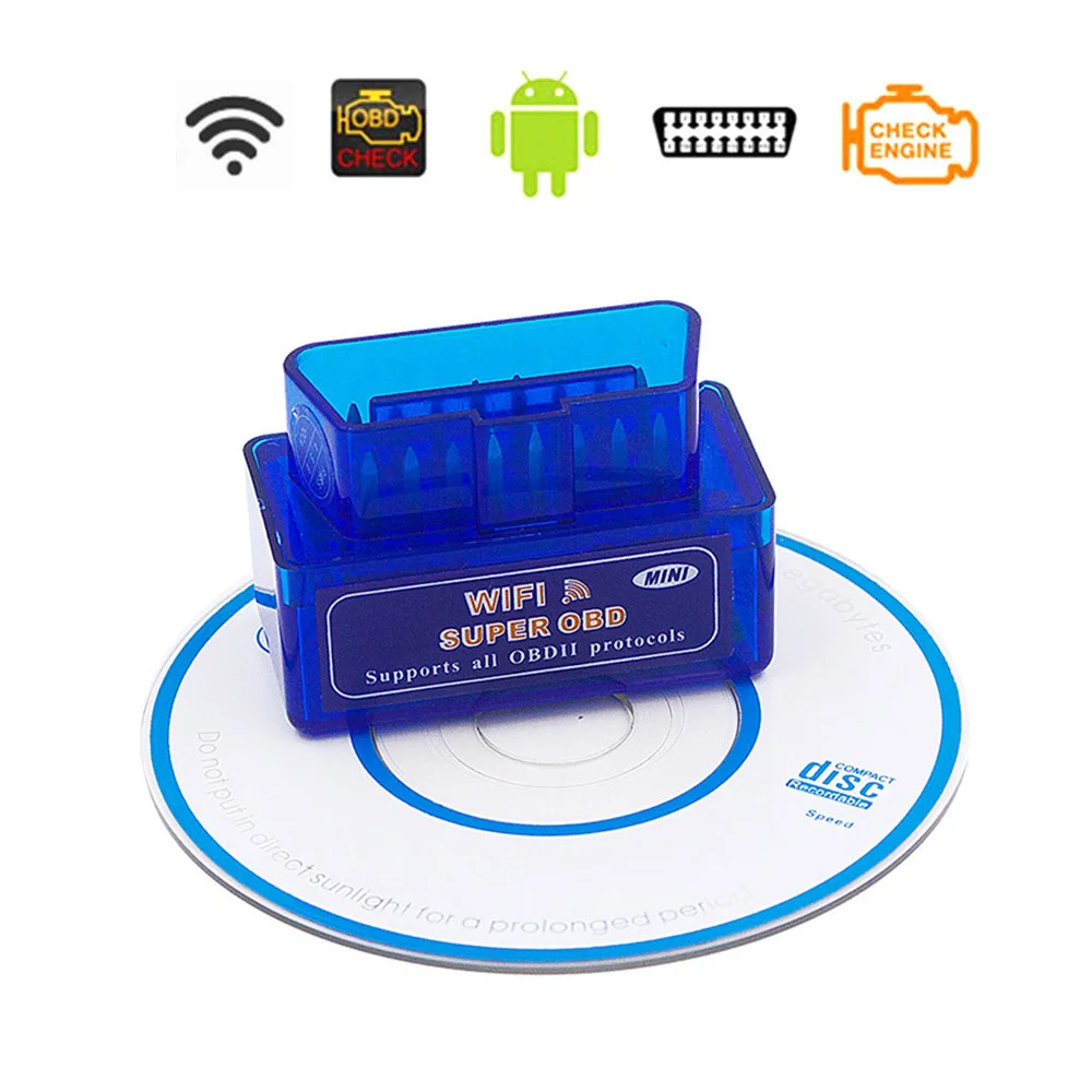 Wi-Fi ELM327 OBD2 сканер для LADA Kia Forte Ceed Cerato RIO Optima Venga Sportage Soul Stinger V 1,5 OBD II инструменты для диагностики автомобилей