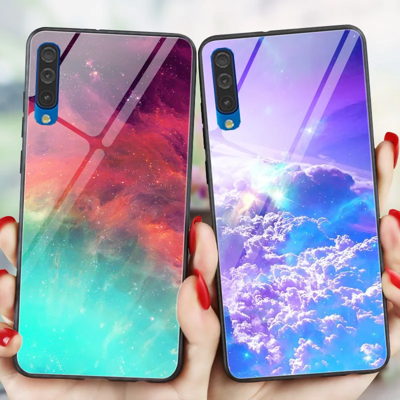 Звездное небо чехол для телефона Samsung Galaxy A7 2018 A8 A6 плюс A3 A5 A21S A10 A20 A30 A40 A50 A70 A51 A71 A20S