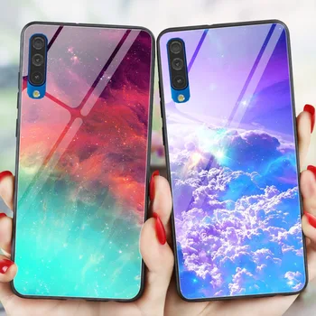 

Starry Sky Phone Case FOR Samsung Galaxy A7 2018 A8 A6 Plus A3 A5 2016 A10 A20 A30 A40 A50 A70 A51 A71 A20S A30S A50S A10S Cover