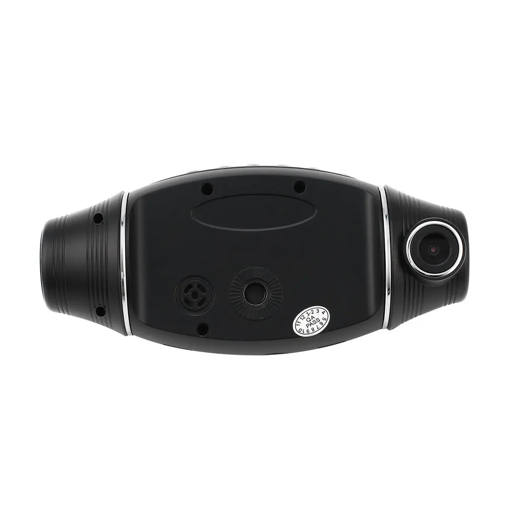 R310 HD для транспорта, с двумя объективами черный ящик Автомобильный видеорегистратор 2,7 дюймов 140 градусов передний 120 градусов встроенный g-сенсор микрофон динамик