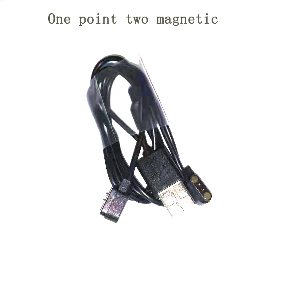 Cabo de Carregamento Magnético para Relógio Cabo Carregador Magnético Pinos Carregamento Usb 2.54 Passo Macho Pogo Inteligente Gt88 2 - Image 2