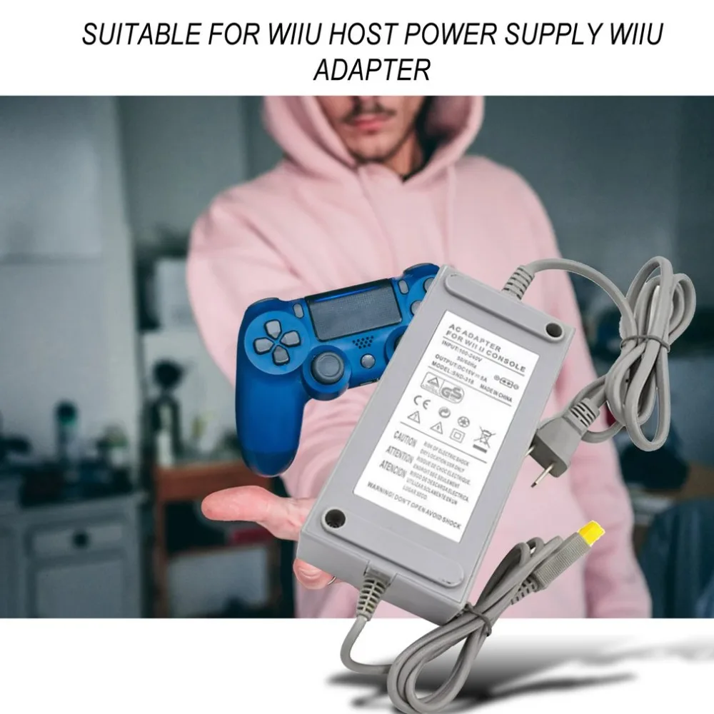 Для Wiiu адаптер питания зарядное устройство комплект игры плеер Зарядное устройство Профессиональный США/ЕС для большой экран Hdtv без снежинки