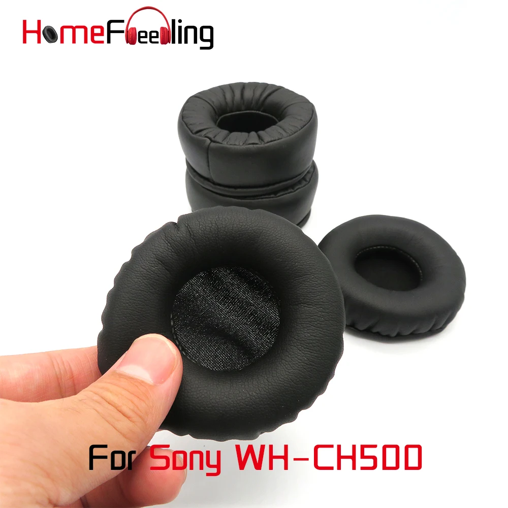 Homefeeling Ear Pads Fit for Sony WH CH500 Headphones Super Soft Velour Sheepskin Leather Ear Cushions Replacement
