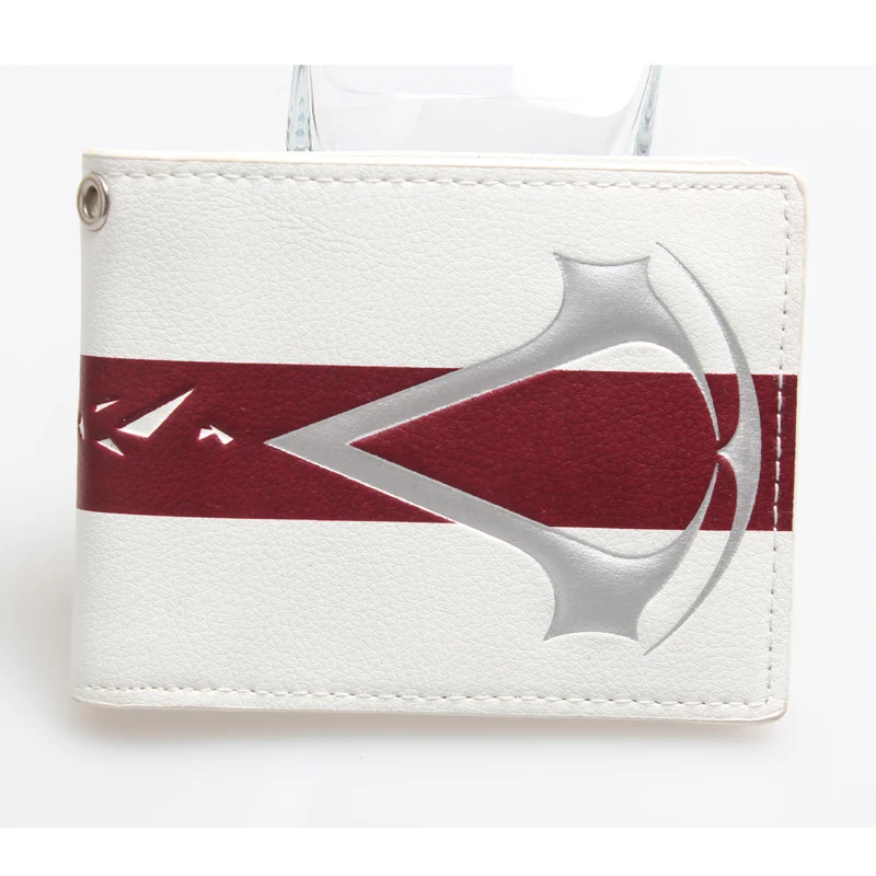 

Juego wallet Men White Wallet High Quality Designer Short Purse