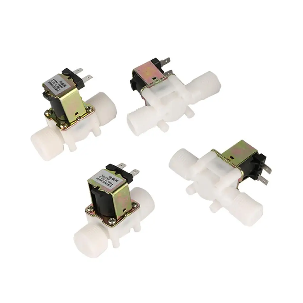 1/2" 3/4" Water Solenoid Valve DC 12V AC 220V Magnetic Valve Washing Machine Drinker Dispenser Water Controller Switch