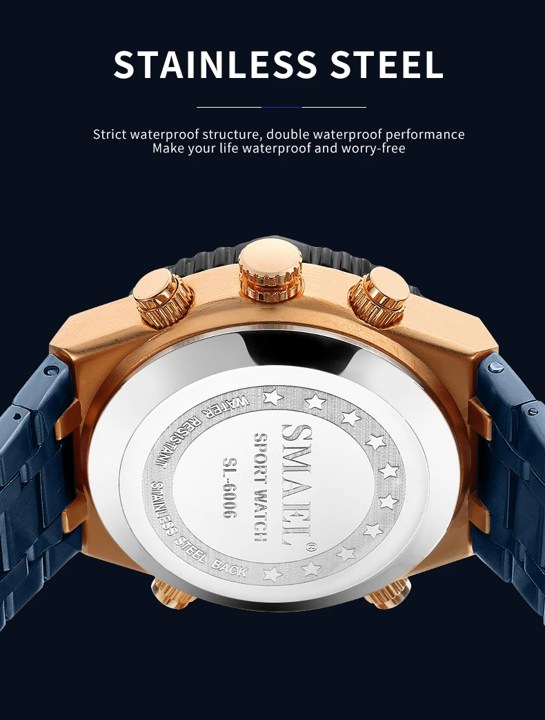 SMAEL Watch Male 2021 Sports Digital Watches Men Waterproof Steel Military Quartz Watch For Men Wristwatch Relogio Masculino SMAEL Watch Male 2021 Sports Digital Watches Men Waterproof Steel Military Quartz Watch For Men Wristwatch Relogio Masculino