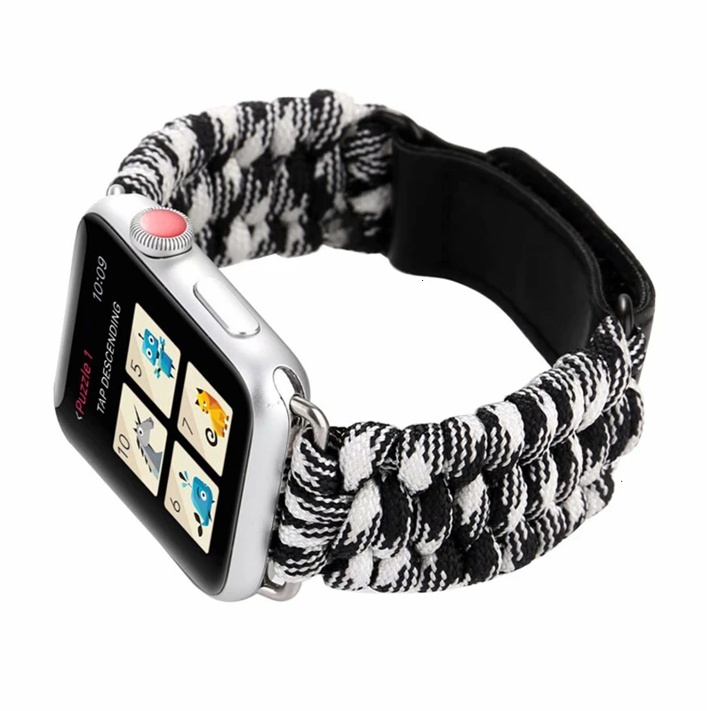 Нейлоновый ремешок для часов Apple Watch 5 44 мм iwatch 42 мм ремешок 38 мм 40 мм iwatch 4 3 2 1 браслет ремешок для часов