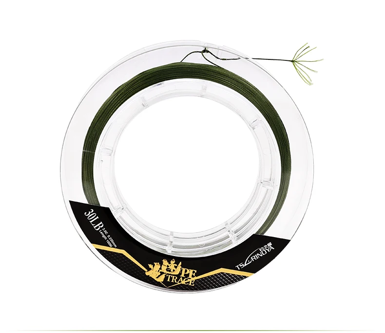 Linha de pesca 8 Stand Multifilament Trançada