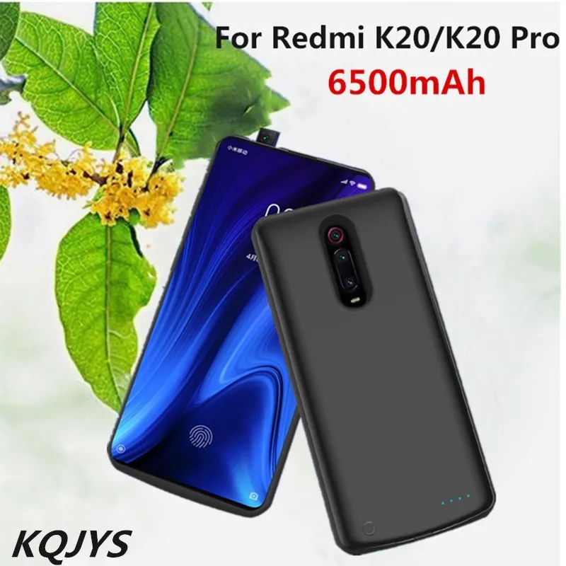 KQJYS 6500 мАч Зарядное устройство для Redmi K20 зарядное устройство чехол s Внешний аккумулятор чехол s для Xiaomi Redmi K20 Pro Чехол