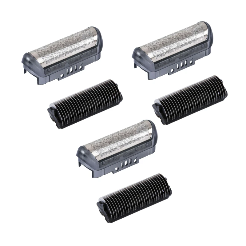 10B 20B Shaver 3x Foil and 3x blade for BRAUN CruZer3 Z4 Z5 180 190 1735 1775 Z40 1000 shaver razor 2