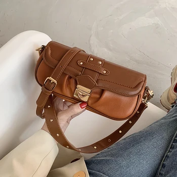 

Designer Ladies Bags Handbags Women's Bags 2020 Popular New Trendy Fashion Net Celebrity Retro Single Shoulder Underarm Bag