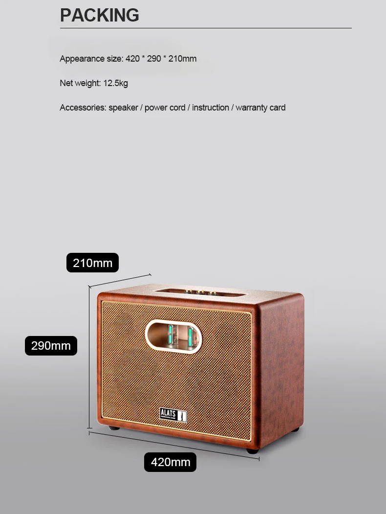 WiFi деревянный динамик электронная трубка оптический HiFi без потерь беспроводной большой мощности стерео бас роскошный громкий динамик Bluetooth Сабвуфер