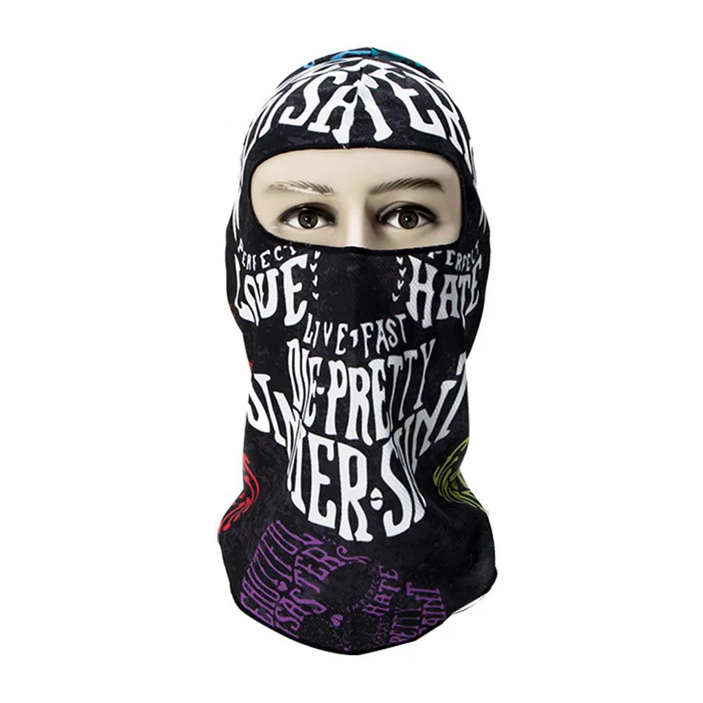 3D Balaclava Full Face Mask Warm Helmet Liner Ski Paintball Cycling Snowboard Biker Tactical Riding Face Shield Hood Dropship 10