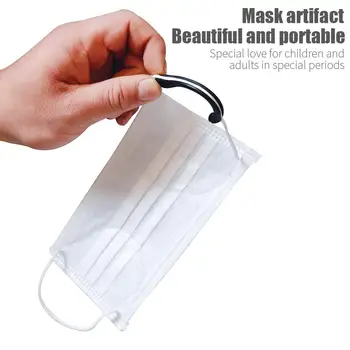 

Protector 3 Color Ear Band Silicone Earmuffs Comfortable Neoprene Anti-Lear Silicone Earmuffs Reusable Mask Cap Adjustable Wrap