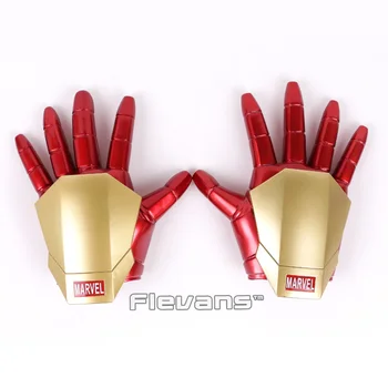 

New Avengers Iron Man Gloves with LED Light PVC Action Figure Collectible Model Toy