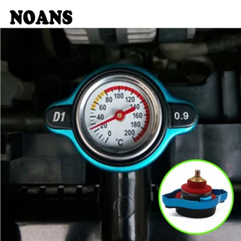 

NOANS Car Water Tank Cap With Temperature Gauge Meter Accessories For BMW E36 F30 F10 E30 M X5 Ssangyong Volvo XC90 V70 XC60