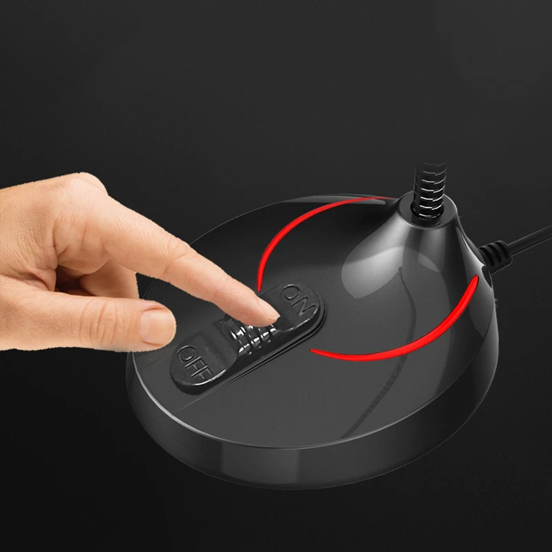 USB компьютерный микрофон Plug and Play 3,5 мм домашний студийный всенаправленный микрофон подходит для рабочего стола/ноутбука/компьютера/ноутбука