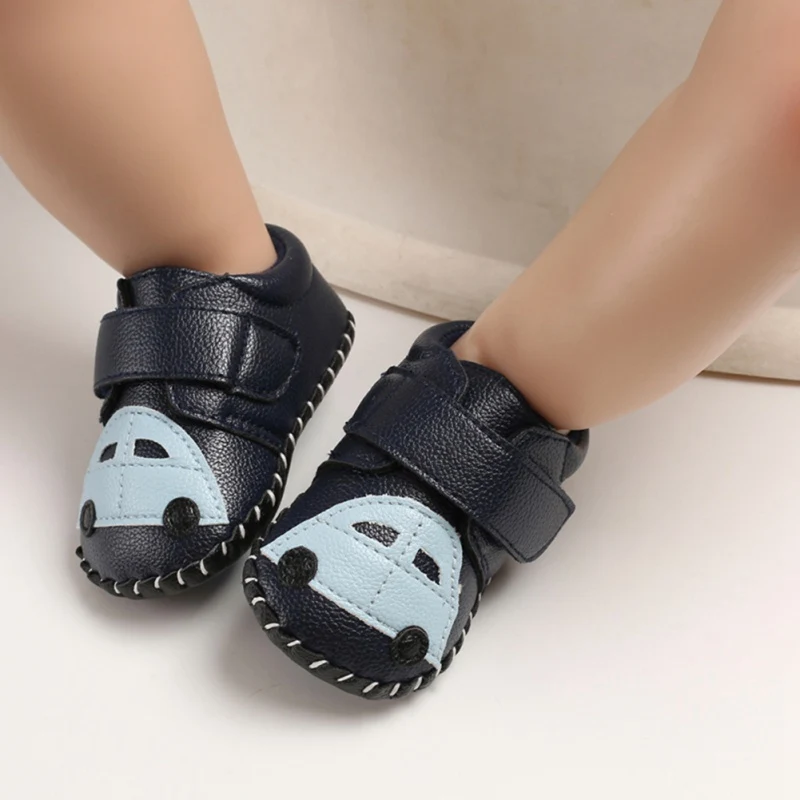 Обувь для мальчика, первые ходунки, нескользящая жесткая подошва,, для детей от 0 до 18 месяцев, обувь для малышей, обувь для малышей