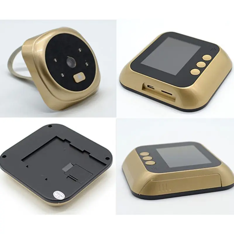 

1Set 2.4 Inch HD IR Camera Electronic Video Peephole Viewer 150 Degree Digital Doorbell Cat Eye Night Vision