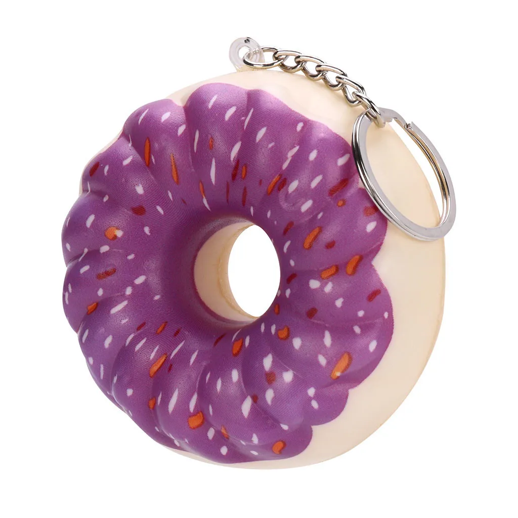 Cute Colorful Donut Stress Relief Toy Slow Rising Squeeze Reliever Children Bag Hanging Ornaments #A | Игрушки и хобби