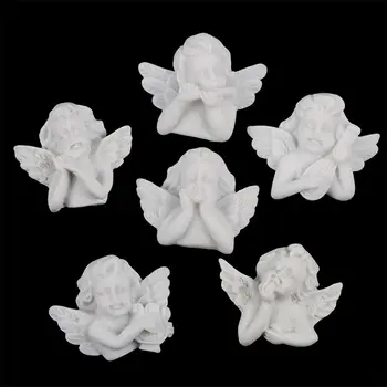 

Resin White Angel DIY Brooch Phone Case Charms Jewelry Making Accessories
