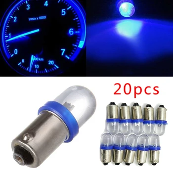 

1815 LED Light Bulbs 1895 12V DC Accessories 20Pcs BA9S Instrument Panel