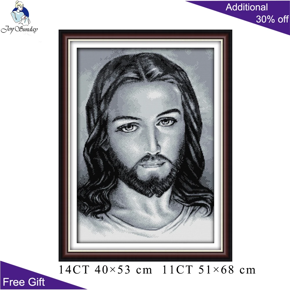 Joy Sunday Jesus Cross Stitch Kits, Home Decor, Sacred Heart, Jesus and Cherubs, Shepherding Son, R247(1)R247(2)R270R274R277