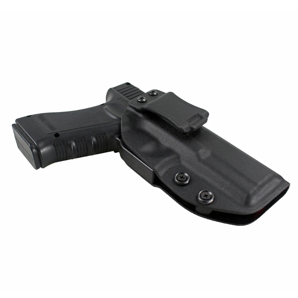 Тактический кобура Kydex кобура iwb правая рука Glock пистолет держатель внутри пояса 9 мм кобура для Glock 17 22 31 пистолет