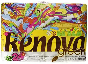 

Renova Papel higiénico Blanco Ecológico Doble - 12 rollos de papel