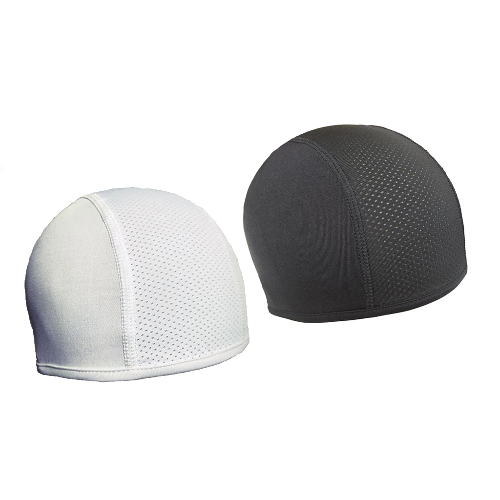 Cycling Under Helmet  Bicycle Cycling Skull  Women Men Helmet Liner Head Wear Breathable Dome Hat