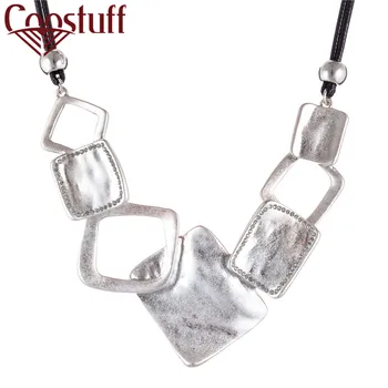 

Chokers Necklaces for women Jewelry Pendants Trendy Alloy Fashion Jewellery necklaces & pendants Vintage Black Leather Chains