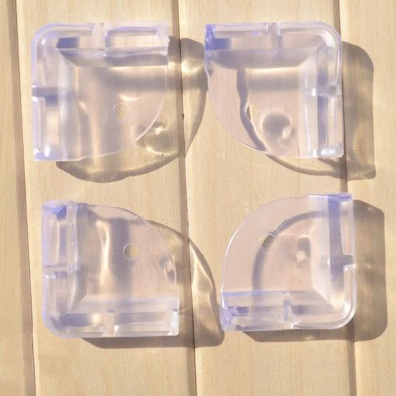 10Pcs Children Baby Safety Collision Right Angle Transparent Protective Corner