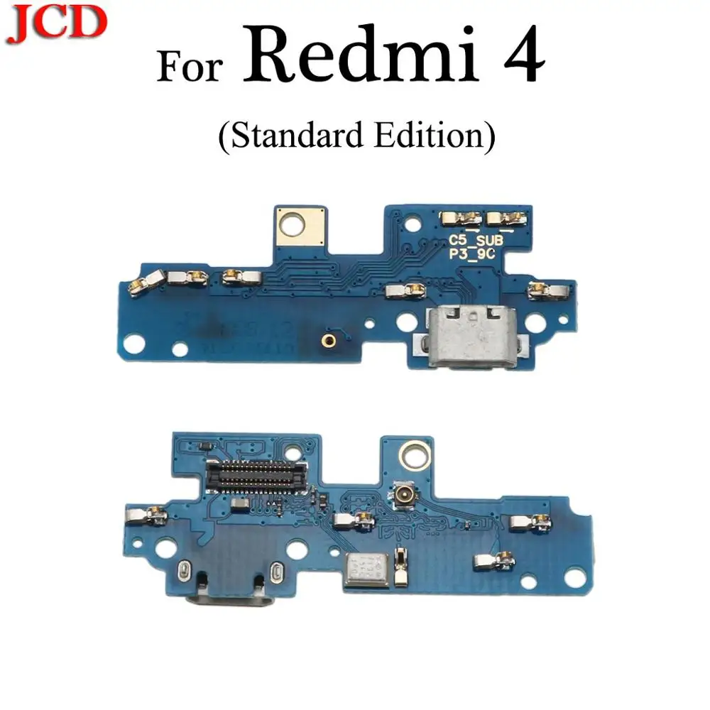 JCD для Redmi 4A 4X зарядное устройство черз порт USB разъем порт док-станция гибкий кабель для Xiaomi для Redmi 1 2 3 3s 4 Note 4G Note 3/3 Pro - Цвет: For Redmi 4 Standard