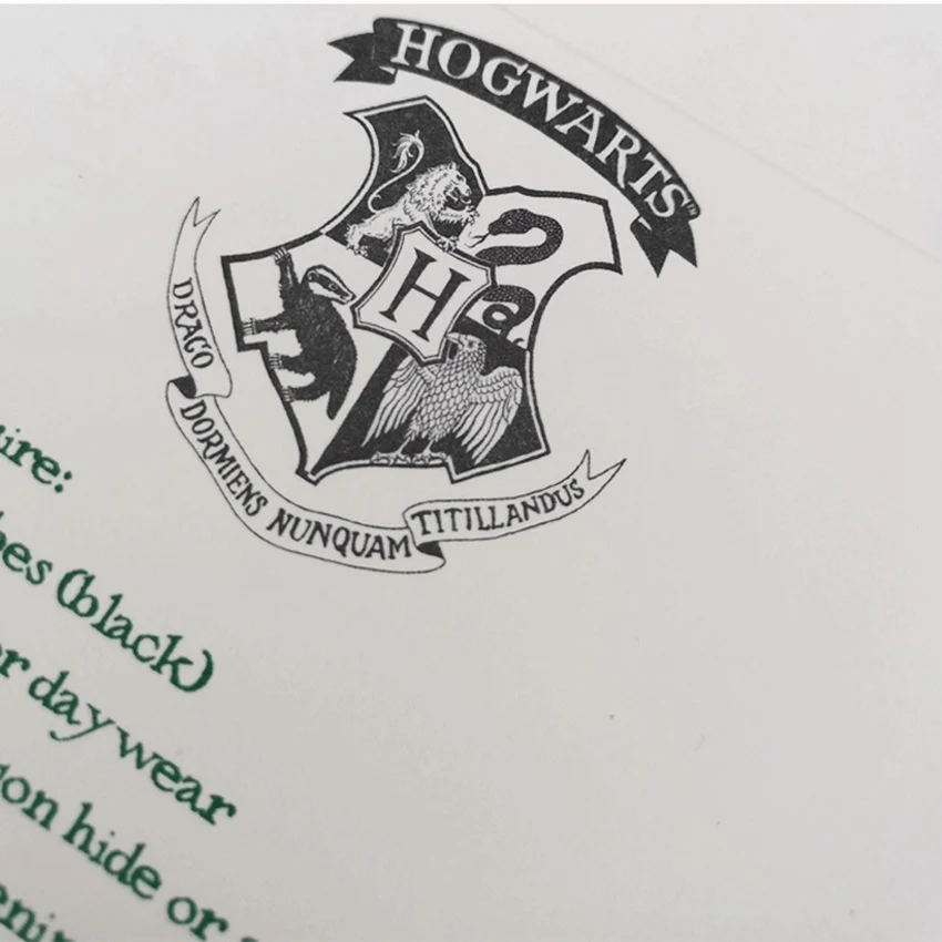 Горячая Распродажа, Hp Admission Letter of Hogwartss, фигурки, игрушка Harri, платформа 9, 3/4, поезд, билеты, игрушки для фанатов, детские подарки