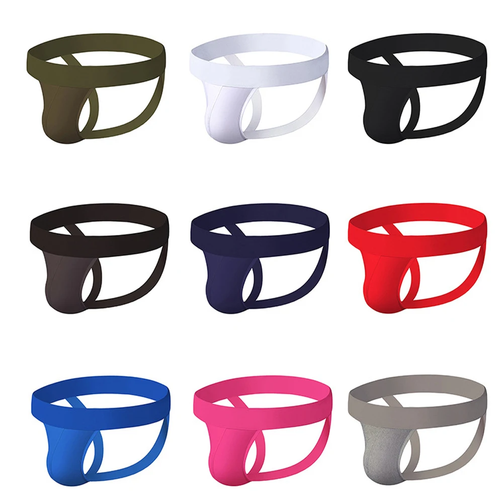 Moda Uomo Sospensorio Morbido Cotone Gay Morbido Intimo Uomo Sexy Intimo Pene Pouch Push Up Perizoma Uomo Gstring Homme Tanga Hombre